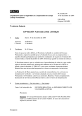 Journal of the 539th Plenary Meeting of the Permanent Council (es)