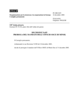 Permanent Council Decision No. 655 (it)