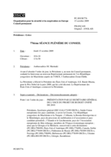 Journal of the 776th Plenary Meeting of the Permanent Council (fr)