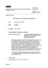 Journal of the 540th Plenary Meeting of the Permanent Council (it)