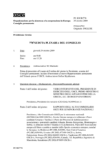 Journal of the 778th Plenary Meeting of the Permanent Council (it)