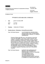 Journal of the 779th Plenary Meeting of the Permanent Council (it)