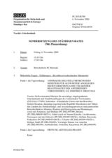 Journal of the 780th Special Plenary Meeting of the Permanent Council (de)