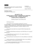 Permanent Council Decision No. 902