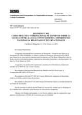 Permanent Council Decision No. 902 (es)