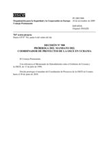 Permanent Council Decision No. 908 (es)