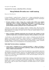 Interview with the Head of the OSCE Mission to Croatia, Vecernji list (hr)