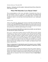 Interview with the Head of the OSCE Mission to Croatia, Slobodna Dalmacija