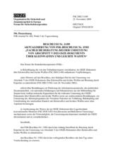 Forum for Security Co-operation Decision No. 11/09: Update of FSC Decision No. 15/02 on Expert Advice on Implementation of Section V of the OSCE Document on Small Arms and Light Weapons (de)