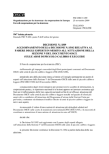 Forum for Security Co-operation Decision No. 11/09: Update of FSC Decision No. 15/02 on Expert Advice on Implementation of Section V of the OSCE Document on Small Arms and Light Weapons (it)