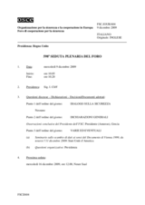 Journal of the 598th Plenary Meeting of the Forum for Security Co-operation (it)