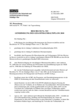 Permanent Council Decision No. 923 (de)