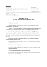 Permanent Council Decision No. 924