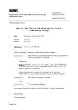 Journal of the 788th Special Plenary Meeting of the Permanent Council