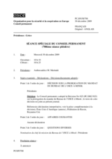 Journal of the 788th Special Plenary Meeting of the Permanent Council (fr)