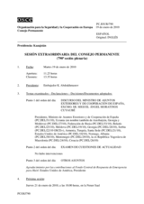 Journal of the 790th Special Plenary Meeting of the Permanent Council (es)