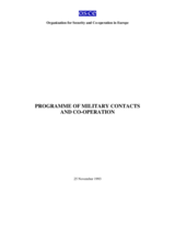 Programme of Military Contacts and Co-operation