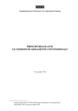 Principles Governing Conventional Arms Transfers (it)