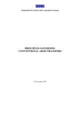 Principles Governing Conventional Arms Transfers