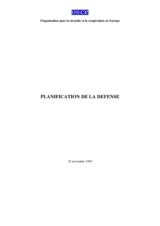Defence Planning (fr)