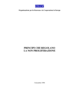 Principles Governing Non-Proliferation (it)