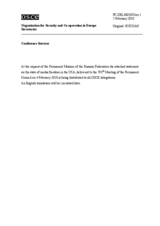 Statement by the Delegation of the Russian Federation on the state of media freedom in the United States of America (ru)