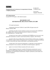 Permanent Council Decision No. 927 (it)