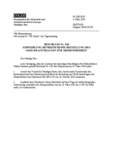 Permanent Council Decision No. 928 (de)