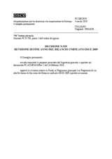 Permanent Council Decision No. 929 (it)