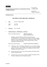 Journal of the 545th Plenary Meeting of the Permanent Council (it)