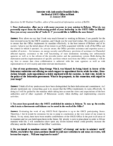 Interview with Ambassador Benedikt Haller, Head of the Office in Minsk