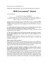 Interview with the Head of the OSCE Mission to Croatia, Slobodna Dalmacija