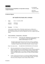 Journal of the 503rd Plenary Meeting of the Permanent Council (es)