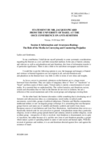 Statement by Professor Dr. Jacques Picard, Universität Basel, session 4