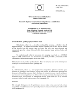 Contribution by Michael Green, European Commission, session 4 Contribution by Michael Green, European Commission, session 4