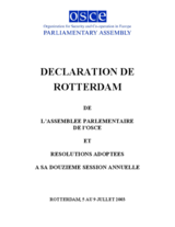 2003 Rotterdam Declaration (fr)