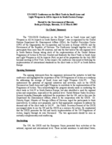 Co-Chairs' Summary and note by the Secretary General, UN-OSCE Conference on the Illicit Trade in Small Arms and Light Weapons in All Its Aspects in South Eastern Europe
