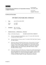 Journal of the 478th Plenary Meeting of the Permanent Council (it)