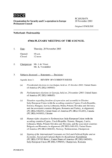 Journal of the 478th Plenary Meeting of the Permanent Council