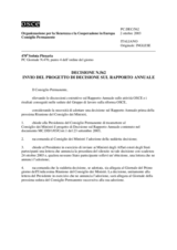 Permanent Council Decision No. 562 (it)