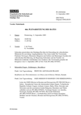 Journal of the 466th Plenary Meeting of the Permanent Council (de)