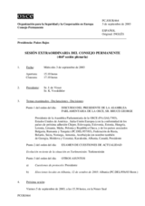 Journal of the 464th Special Plenary Meeting of the Permanent Council (es)