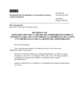 Permanent Council Decision No. 556 (es)