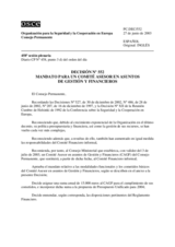 Permanent Council Decision No. 552 (es)