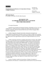 Permanent Council Decision No. 554 (it)