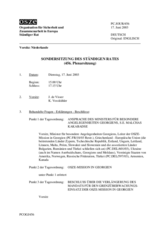 Journal of the 456th Special Plenary Meeting of the Permanent Council (de)