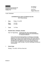 Journal of the 455th Special Plenary Meeting of the Permanent Council (de)