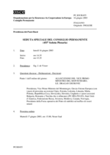 Journal of the 455th Special Plenary Meeting of the Permanent Council (it)