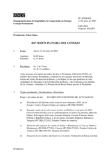 Journal of the 454th Plenary Meeting of the Permanent Council (es)