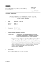 Journal of the 452nd Special Plenary Meeting of the Permanent Council